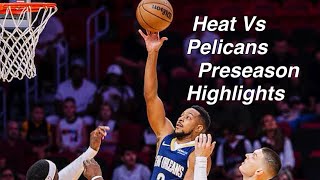 Torie Reacts To Heat Vs Pelicans PreSeason Highlights [upl. by Fayre268]