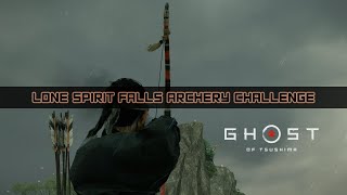 Lone Spirit Falls Archery Challenge Ghost of Tsushima Iki Island Playthrough [upl. by Ullman190]