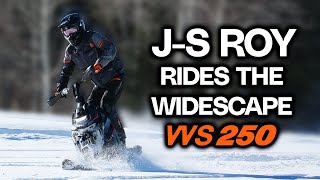 JeanSébastien Roy Rides the Widescape WS250 [upl. by Krever1]