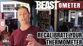 Recalibrate or Calibrate Your Beastometer Meat Thermometer  Grill Beast [upl. by Heinrik]