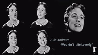 Wouldnt It Be Loverly Ed Sullivan Show November 1956  Julie Andrews [upl. by Ranna]