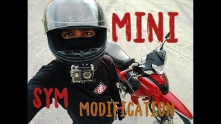 SYM BONUS 110 MINIMAL MODIFICATION PART2 [upl. by Hutner]