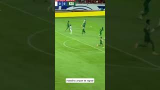 Marcelinos first goal against Saudi Arabiashorts shortvideo timnasindonesia marselino garuda [upl. by Etteniuq386]