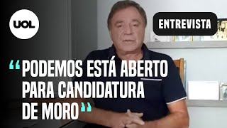 Alvaro Dias diz que Podemos está aberto para candidatura de Sergio Moro em 2022 [upl. by Rivalee]