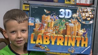 3D Labyrinth Ravensburger  ab 7 Jahre  das bessere Das verrückte Labyrinth [upl. by Yednil]