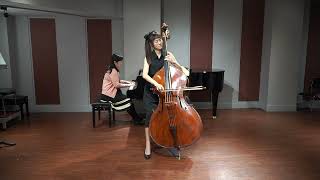 Koussevitzky Concerto for Double bass Mvt 2 [upl. by Rohn]