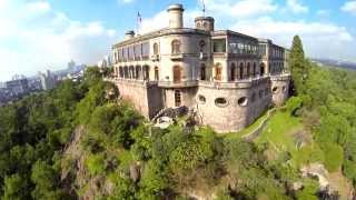 Castillo de Chapultepec desde el aire  Dji Phantom [upl. by Macy]