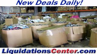 Wholesale Apparel Closeouts and Overstocks at Liquidations Center [upl. by Sousa]