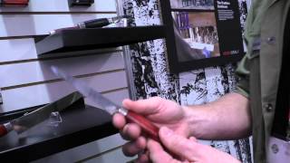 Chef Knives by Mora of Sweden SHOT Show 2015 [upl. by Haughay]