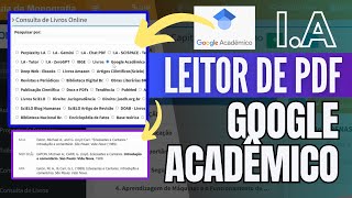 O novo Leitor de PDF do Google Acadêmico pode transformar sua leitura e pesquisa acadêmica [upl. by Azaria]