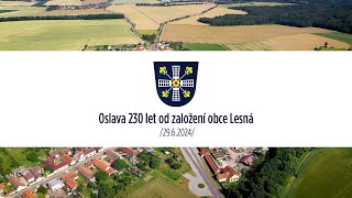 Oslavy 230 let obce Lesná na Znojemsku [upl. by Riordan]