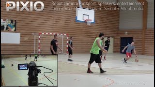 Robot camera PIXIO films BASKET [upl. by Ardnuahc]