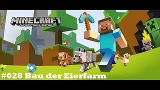 Minecraft PS3 Let´s Play 028 Bau der Eierfarm [upl. by Notsuj]