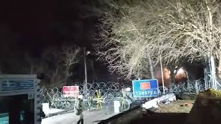 Live video of migrants from evros border [upl. by Tolliver]