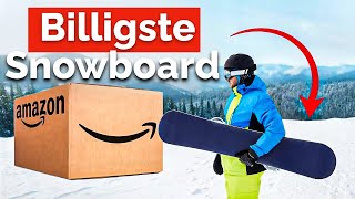 Ich hab das BILLIGSTE Snowboard auf Amazon gekauft [upl. by Ariahs]