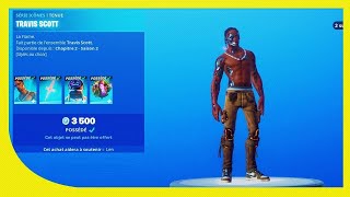 TRAVIS SCOTT   Boutique Fortnite du 28 Juillet 2023 [upl. by Dorothy]