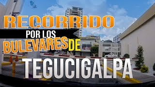 Recorrido por los bulevares de Tegucigalpa [upl. by Penrose532]