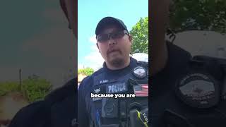 Man Calls Out Police for Harassment cops shorts audit [upl. by Adiaroz]