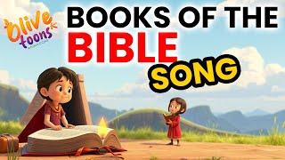 Books of the Bible Song  Learn Old and New Testament Books olivektoons [upl. by Ronile318]