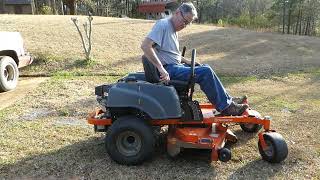 Husqvarna Zero Turn Lawnmower Repair Hydro Gear Drive [upl. by Raddatz551]