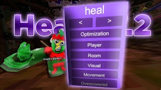 This Mod Menu GIVES YOU FREE COSMETICS  Heal V72  Gorilla Tag Modding [upl. by Adnol]