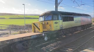 Trains at Prestonpans 2 26124 [upl. by Eoz]