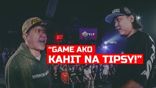 Tipsy D vs M Zhayt sa Ahon 15  FlipTop Callouts [upl. by Salhcin]