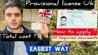 Uk Provisional License for International Students  How to Apply for a Provisional License [upl. by Joyann563]