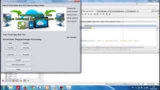 How To Connection Database In Netbeans amp Import Library JCalendar  PART 2 [upl. by Raddi]