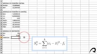 Practica Variable unidimensional continua 0406 Medidas de dispersión [upl. by Weld244]