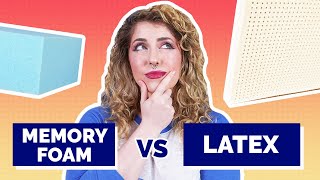 Memory Foam vs Latex Mattresses  Which Should You Choose [upl. by Talbert]