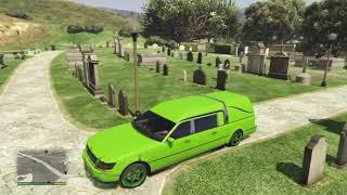 Graveyard Gta 5 Location [upl. by Alliuqat701]