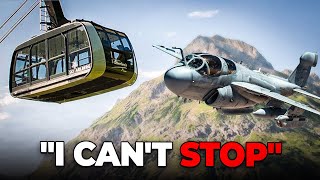 US Marine Pilot Took Jet For JoyRide amp Flew To Cable Cars What Happens Next Will SHOCK You [upl. by Redliw]