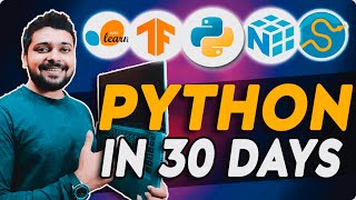 How I Learned Python in 30 Days Best Python Course [upl. by Cinelli]