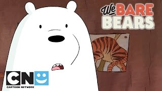 We Bare Bears  Ice Bear Moments  Cartoon Network [upl. by Ahtabbat]