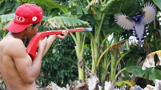 Handmade Wood Slingshot Gun  How To Make Wood Slingshot [upl. by Nivra]