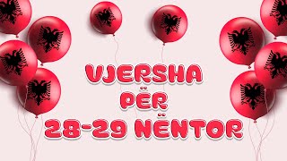 🇦🇱 Vjersha per 28  29 Nentorin 🇦🇱  Vjersha per femije [upl. by Chandra893]