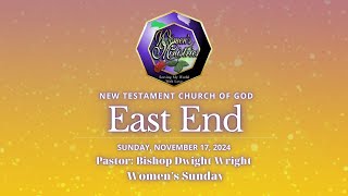 Womens Sunday Worship Service  17 November 2024  Bishop Dwight Wright [upl. by Lissy]