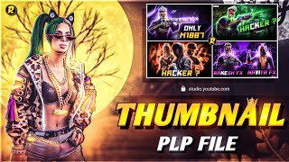 🟡 PLP FREE FIRE THUMBNAIL PACK  FREE FIRE THUMBNAIL PLP FILE 🟣  freefire naviyafx thumbnail [upl. by Isus857]