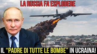 La RUSSIA scatena la più potente arma non nucleare contro lUCRAINA [upl. by Adile]