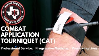 Combat Application Tourniquet CAT Procedure for Extremity or Junctional Hemorrhage [upl. by Hoban]