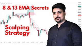 8 amp 13 EMA Strategy for Nifty Options Scalping  Master Risk Free Intraday Trading [upl. by Egide]