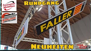 NEUHEITEN Faller  Faszination Modellbau 2024 [upl. by Boccaj]