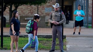 Uvalde students return to classroom for 1st time since massacre l ABC7 [upl. by Trela]