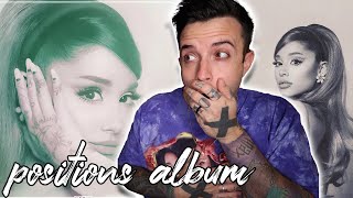 ALBUM REACTION Ariana Grande  Positions [upl. by Drwde]