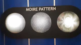 moire pattern observation [upl. by Kreager902]