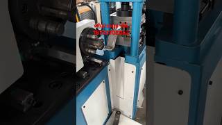 Flat iron rolling machine rolling machine photovoltaic hoop forming machine [upl. by Nerok]