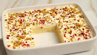 Delicious semolina dessert recipe  How to make semolina dessert [upl. by Adler]