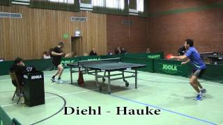 20121012 Tischtennis Verbandsliga Hessen Süd DJK BW Münster  TSV NdRamstadt [upl. by Phail]