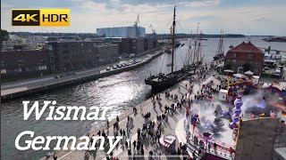 Wismar Germany🇩🇪 Rundgang mit Untertiteln WALKING TOUR 2024 🌞 4K 60fps HDR [upl. by Amaryllis]